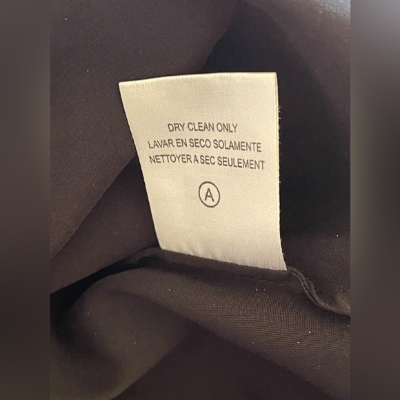 Sachin & Babi Noir Black Silk Embroidered Floral Midi Skirt Women Size 4 A-line - Picture 9 of 10